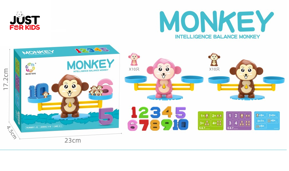 Monkey Balance Math Learning Toy