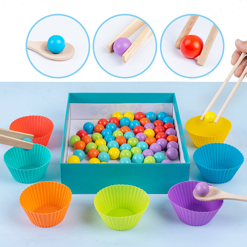 Number Cognitive Operation Bead Matching Game - JustForKids