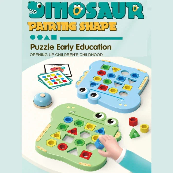 Early Education Dinosaur Pairing Game for Kids - Assorted - JustForKids