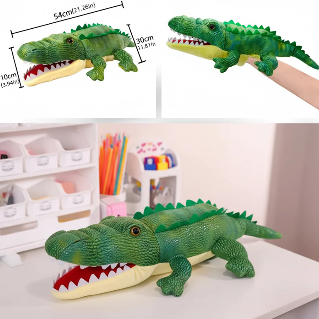 Crocodile Hand Puppet Soft Plush Toy
