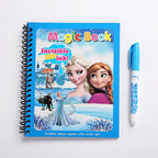 MAGIC BOOK WITH INVISIBLE INK WATER PEN - JustForKids