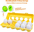 Matching Eggs Color Recognition and Shape - JustForKids