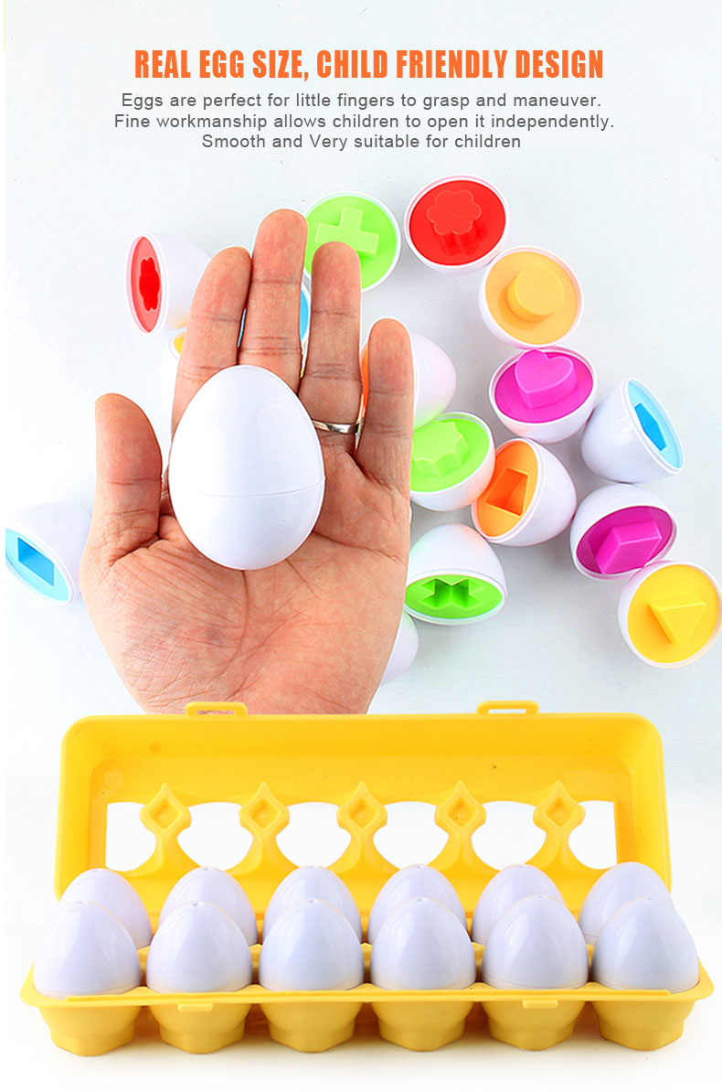 Matching Eggs Color Recognition and Shape