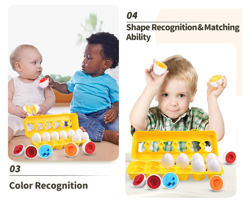 Matching Eggs Color Recognition and Shape