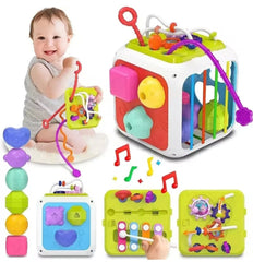 Activity Cube Box - 7 in 1