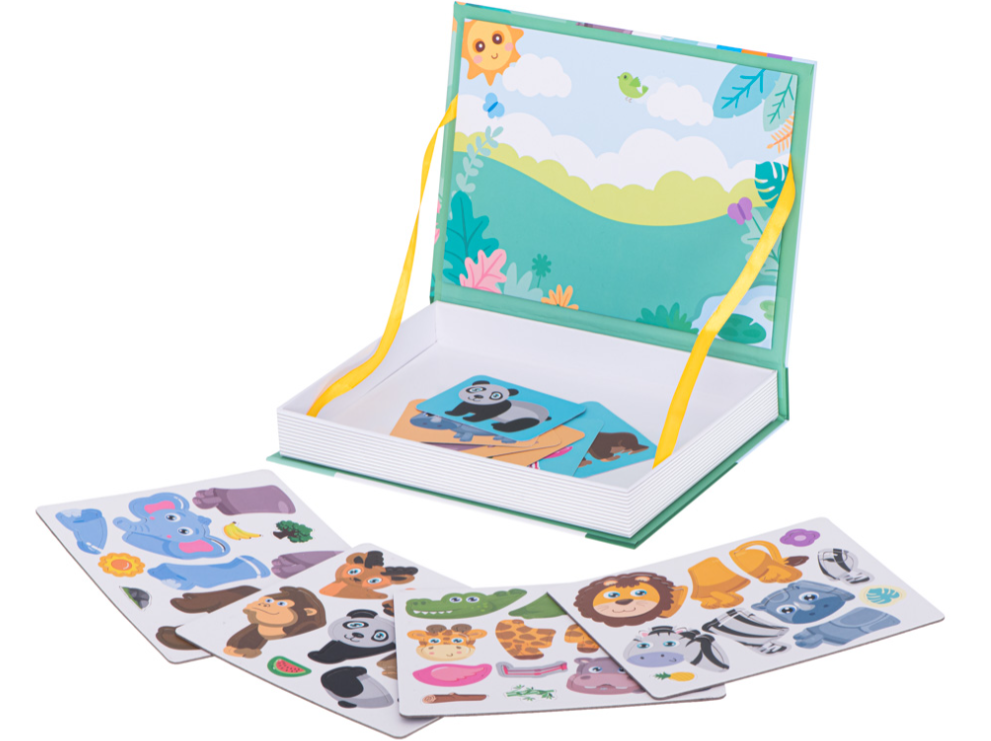 Magnetic Book Interesting Puzzles of Animals