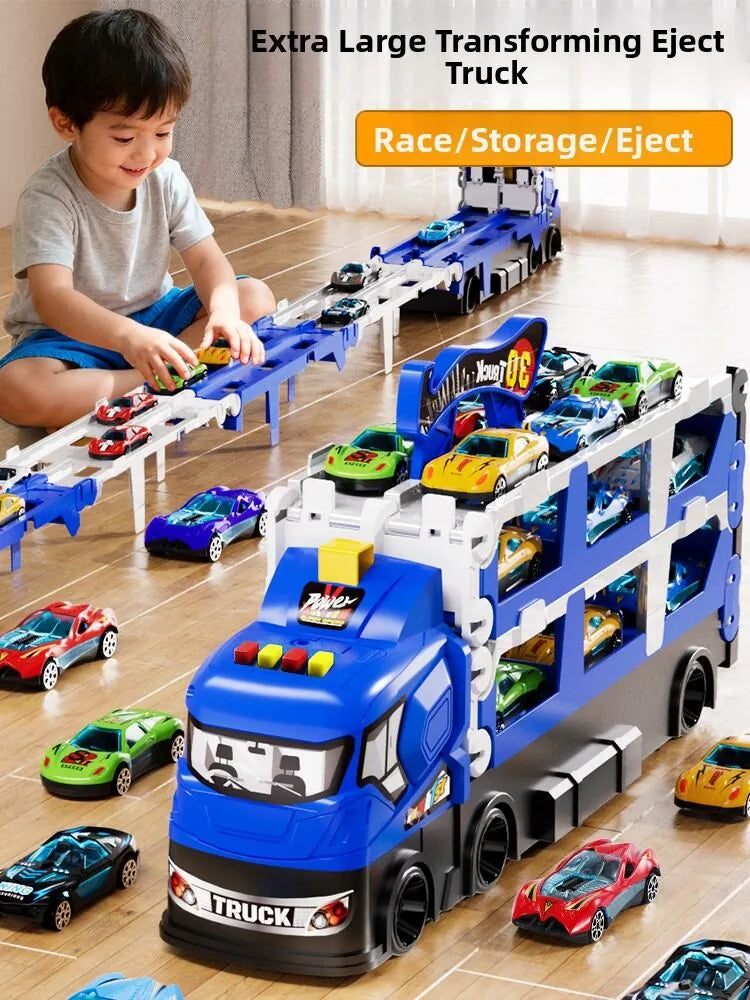 Cars Toys Storage Truck – Fun, Storage & Play in One