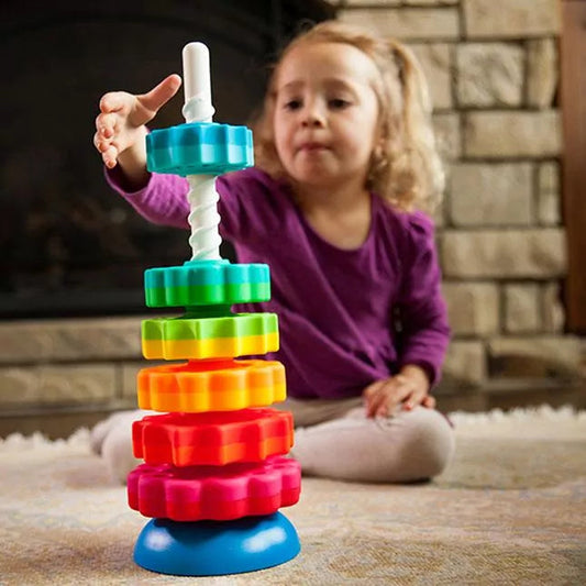Spin Again Rainbow Tower - 5 Stages