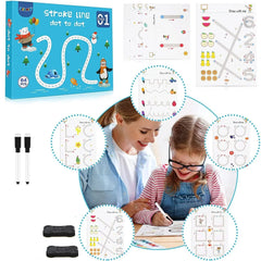 Magical Tracing Workbook – Reusable Writing Practice for Kids