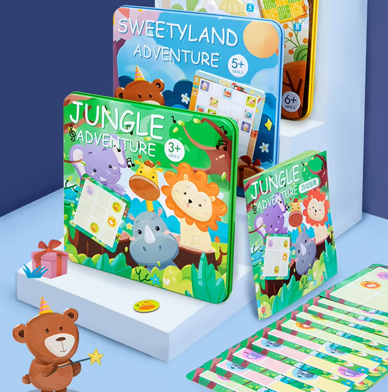 Thinking Sudoku Game Magnetic Puzzle Tin Box