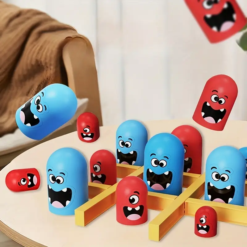 Gobble Family Tic Tac Toe Battle Fun Game