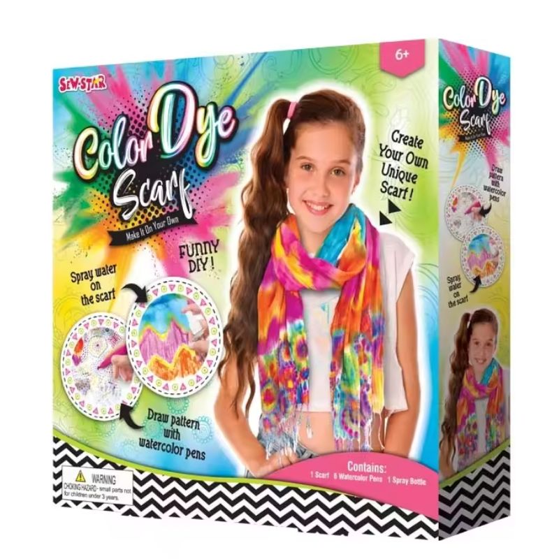 Sew Star Color Dye Scarf