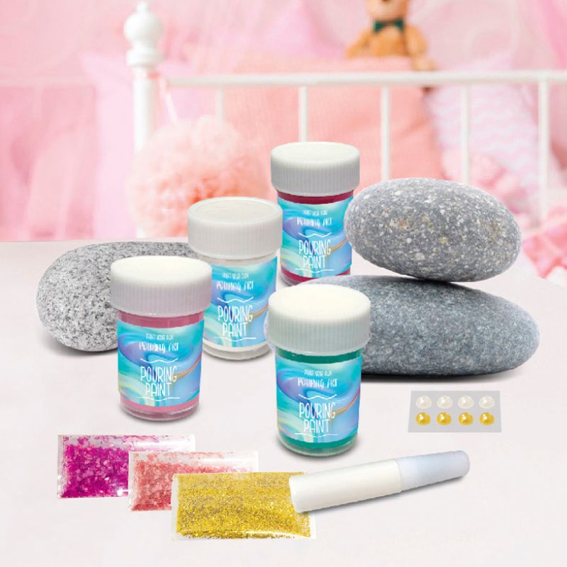 Sew Star Paint Your Own Pouring Art Kit