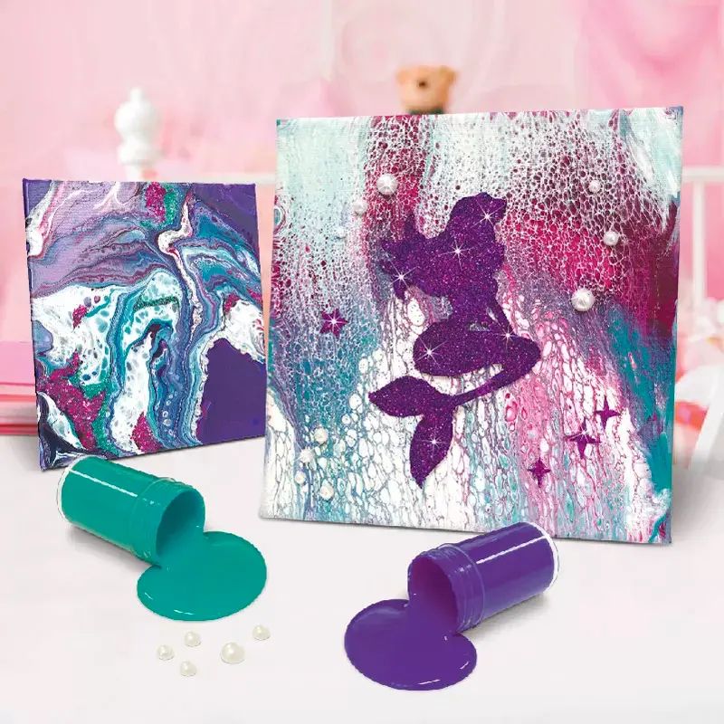 Sew Star Paint Your Own Pouring Art Kit