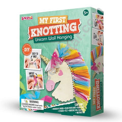 Sew Star First Knotting Unicorn Wall Hanging