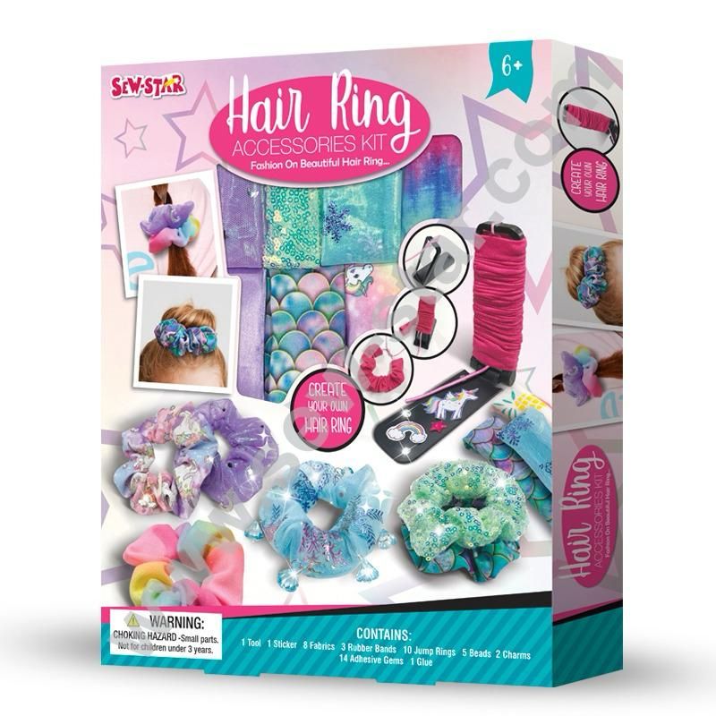 Sew Star Hair Ring Accessories Kit