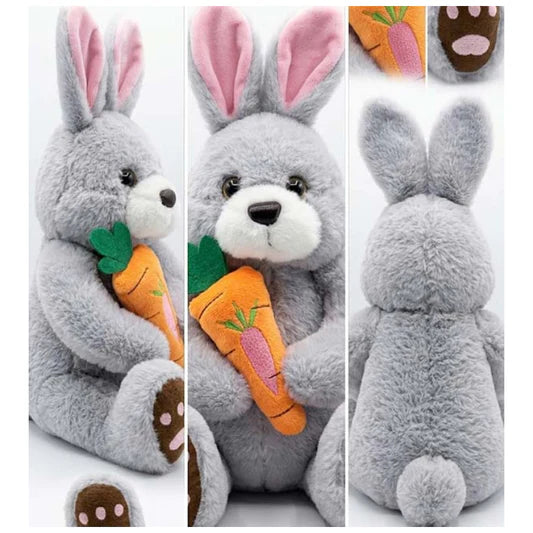 Bunny  Stuffed Toy with Carrot