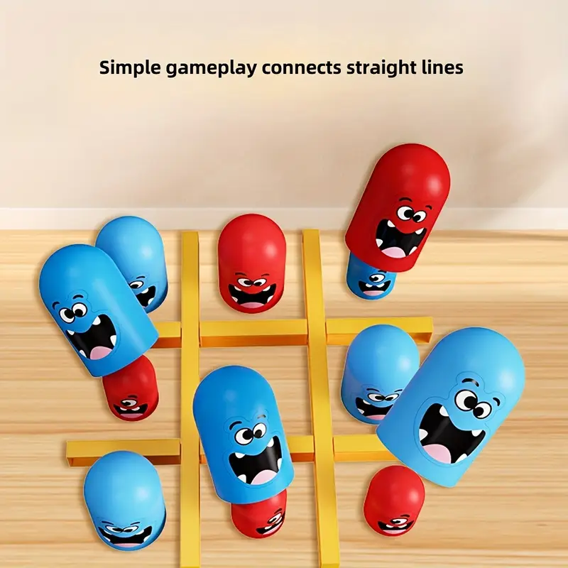 Gobble Family Tic Tac Toe Battle Fun Game