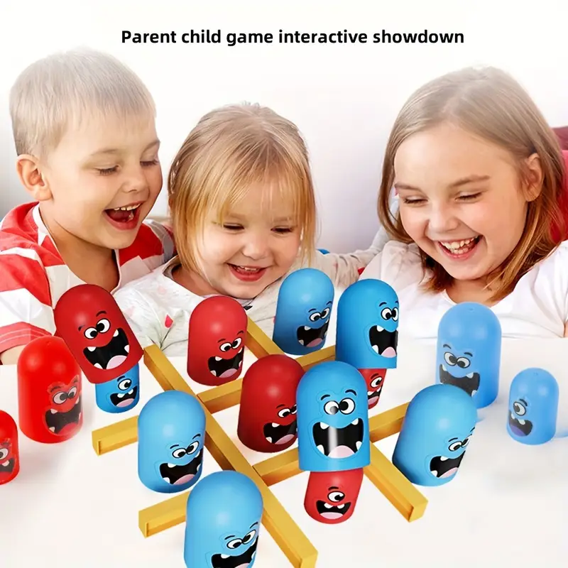 Gobble Family Tic Tac Toe Battle Fun Game