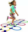 Hopscotch Rings Pretend Play Set – 10 Colorful Pieces for Creative and Active Play - JustForKids