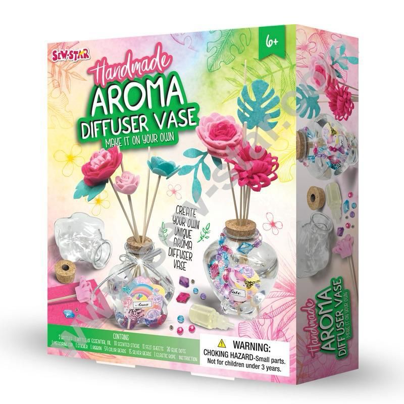 DIY Handmade Aroma Diffuser Vase - JustForKids