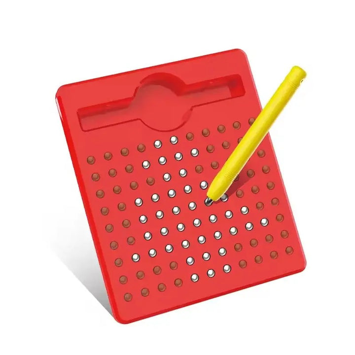 Magnetic Mini Bead Drawing Board with Pen