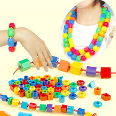 Creative Colorful Threading Beads