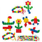 Creative Colorful Threading Beads - JustForKids