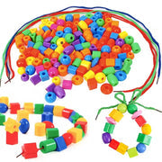 Creative Colorful Threading Beads