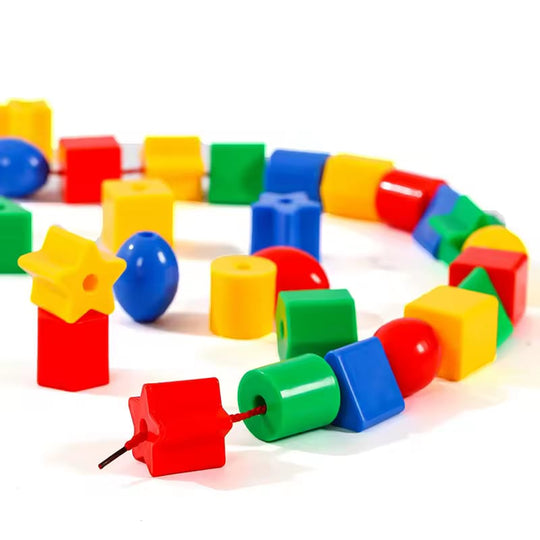 Creative Colorful Threading Beads