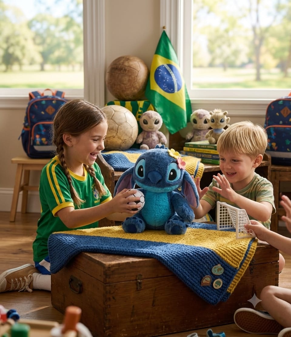 Stitch Football Star™ Soft Plush Toy