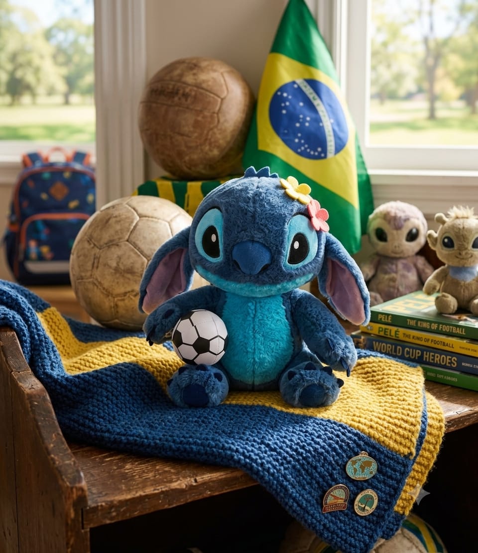 Stitch Football Star™ Soft Plush Toy