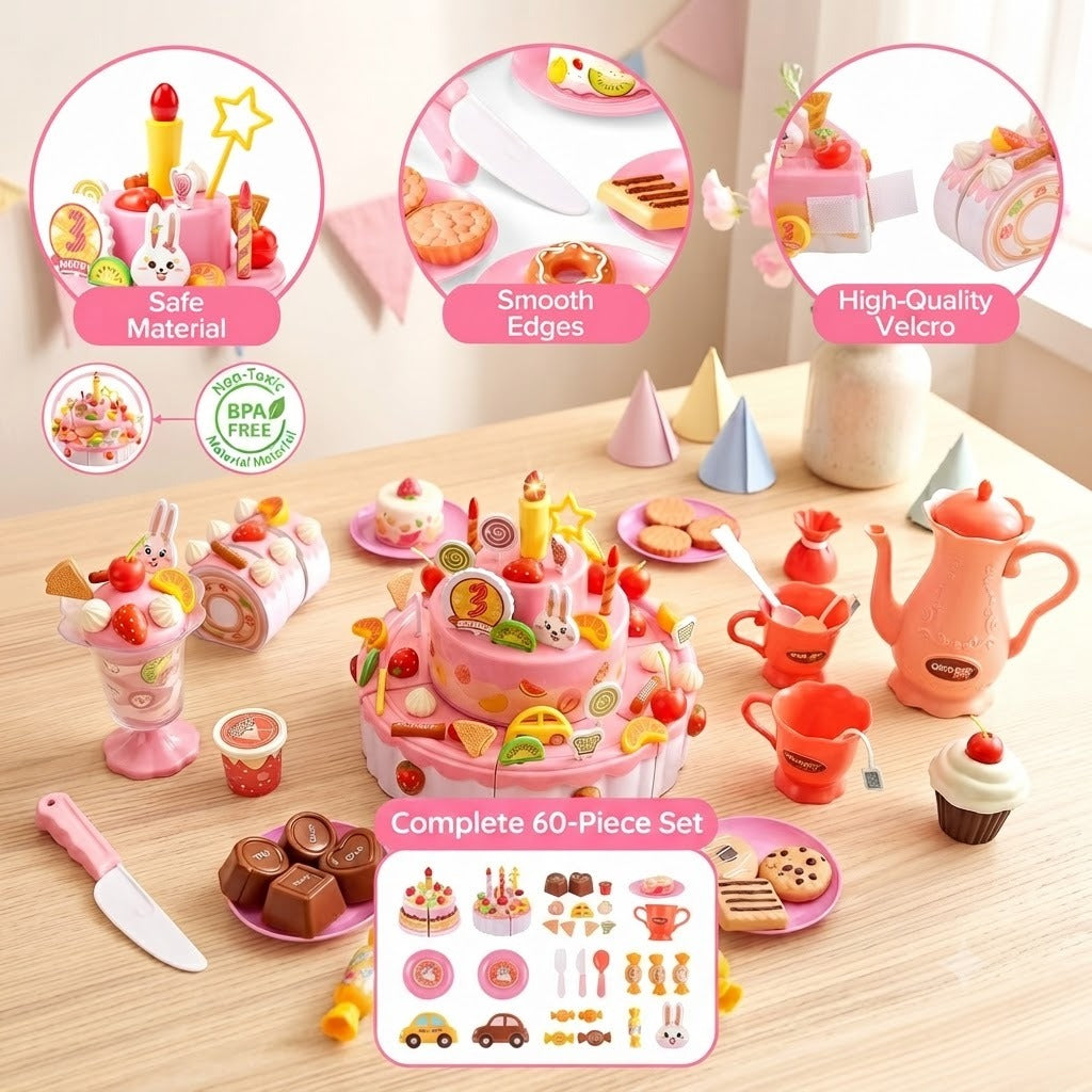 DIY Birthday Cake Play Set