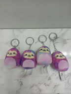 Original Mini Plush Keychains – Cute Kawaii Soft Bag Charms