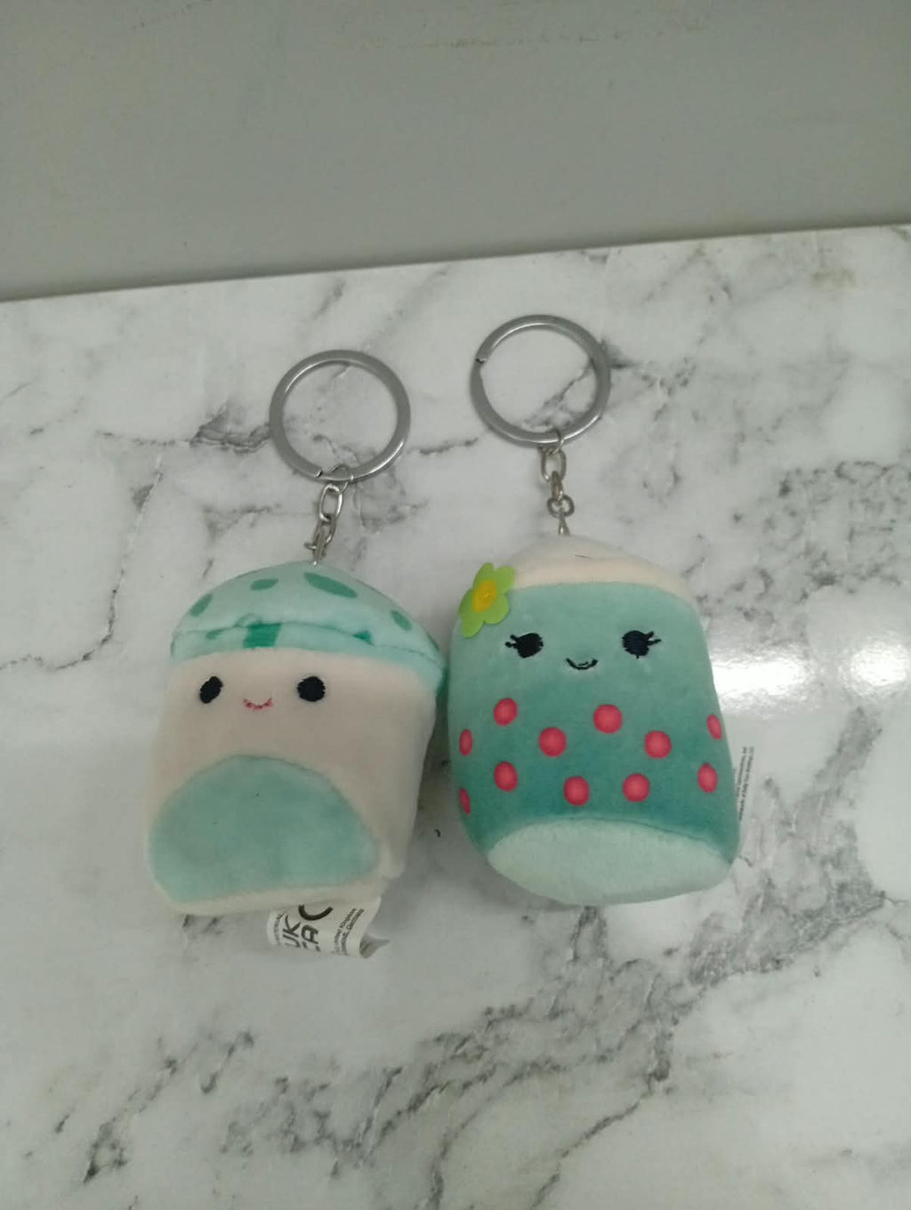 Original Mini Plush Keychains – Cute Kawaii Soft Bag Charms