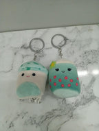 Original Mini Plush Keychains – Cute Kawaii Soft Bag Charms