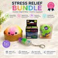 Mystery Stress Relief Bundle - Needoh Spinny Bun Dumpling Keyboard Clicker