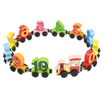 Magnetic Digital Train Toy For Kids - JustForKids