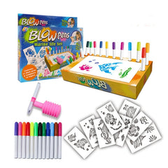 Marine Life Set Blow Pens Set