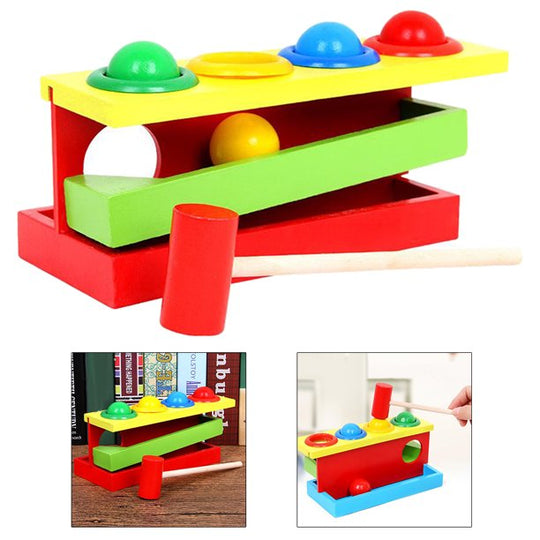 Wooden Hammer Pounding Activity Game