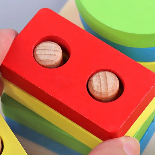 Wooden Magnetic Fishing & Shape Sorting Toy Set