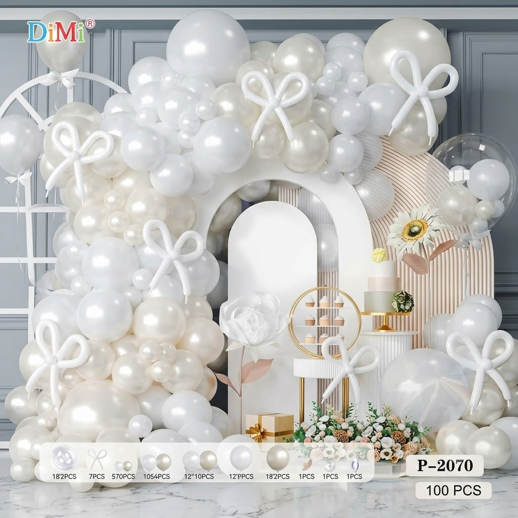 Black Purple Balloon Garland Kit – 100 PCS Party Balloons