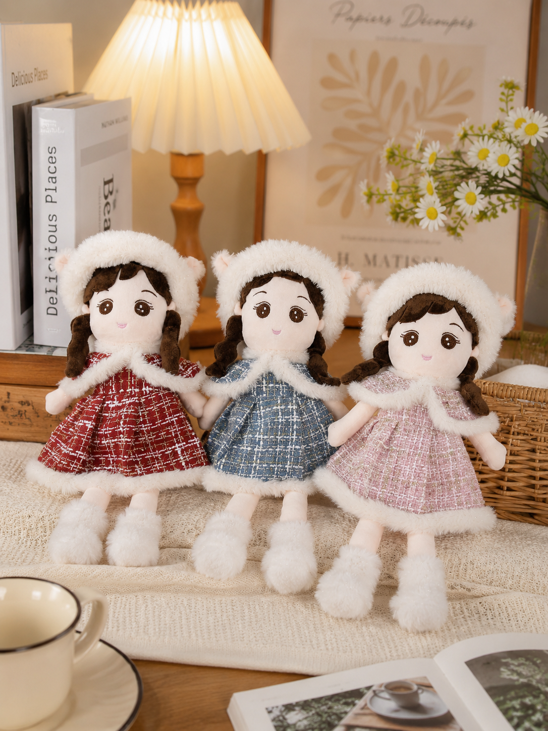 Winter Princess Plush Doll – Soft & Adorable Stuffed Toy