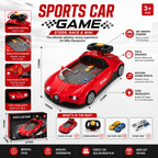 Sports Car Game for Kids – 360° Steering Racing Toy