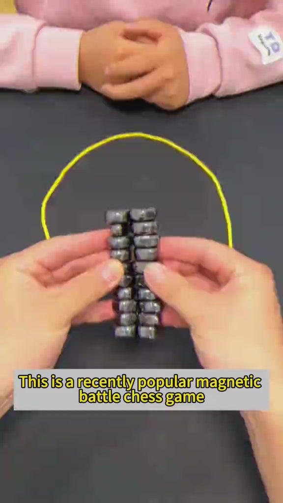 Magnetic Effect Chess Stone Family Board Game
