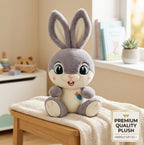 Cute Plush Rabbit Toy – soft bunny stuffed animal for kids