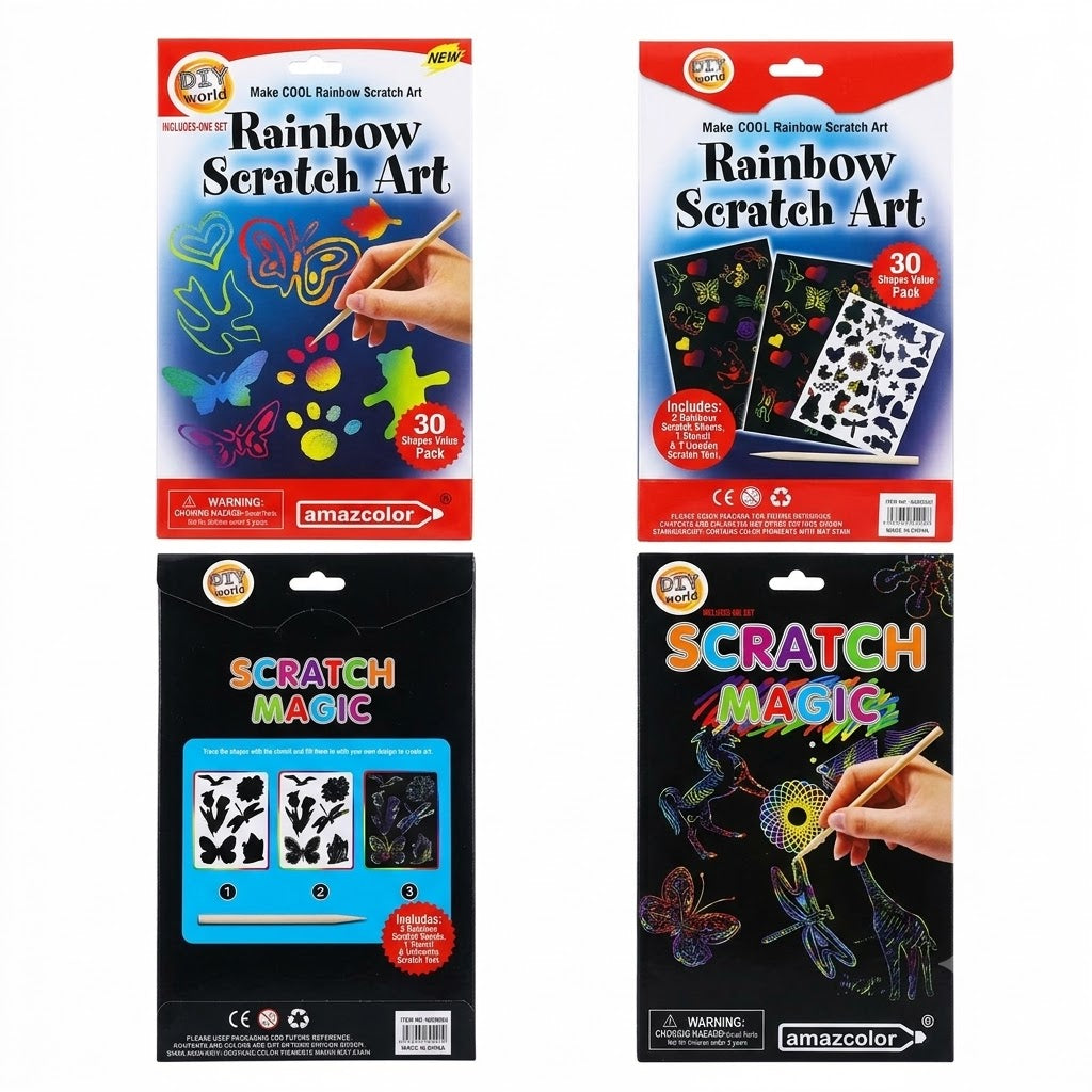Scratch Magic Colour Set