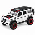 1:24 Alloy Remote Control Prado SUV Car with LED Lights – Rechargeable RC Toy