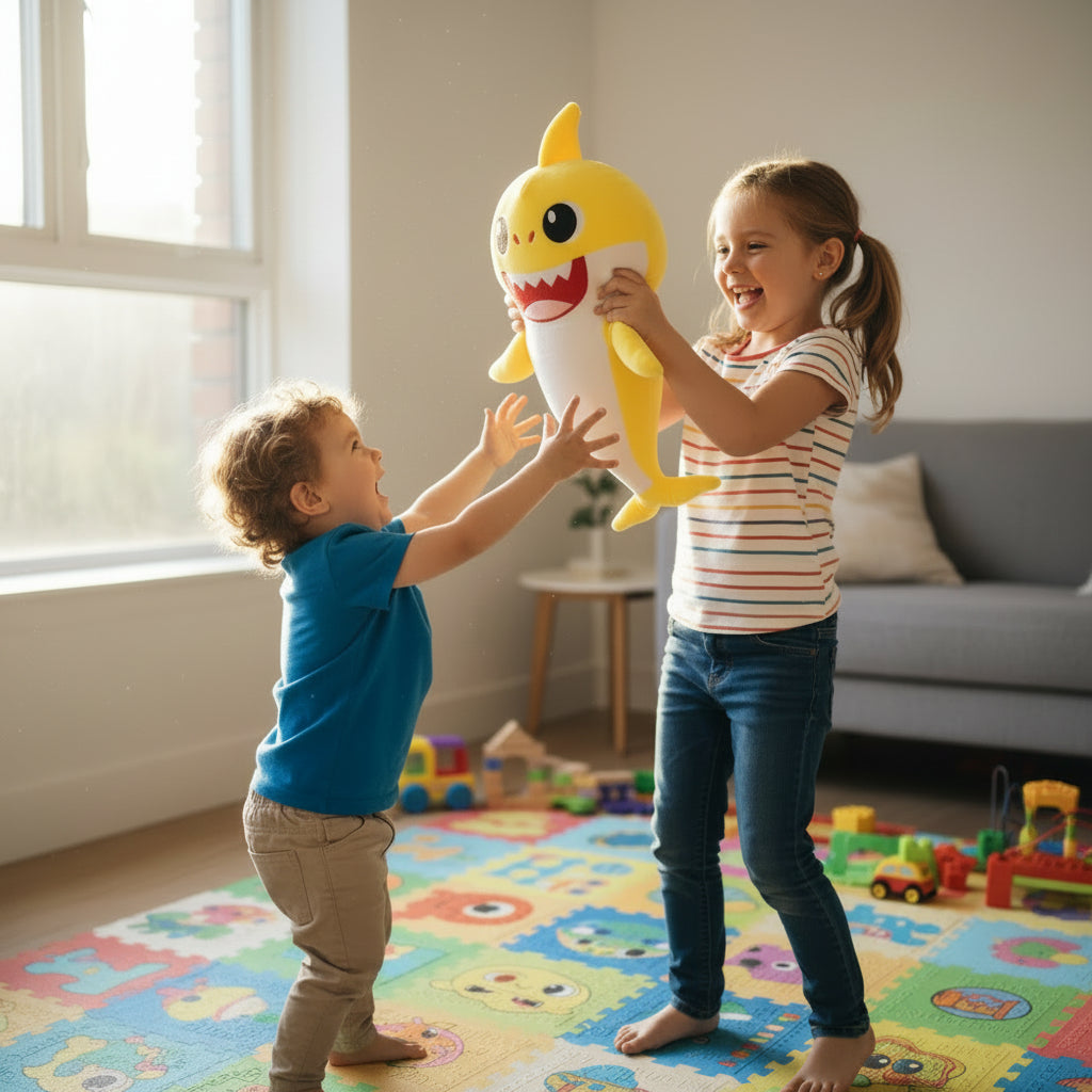 Cute Soft Baby Shark Plush Toy