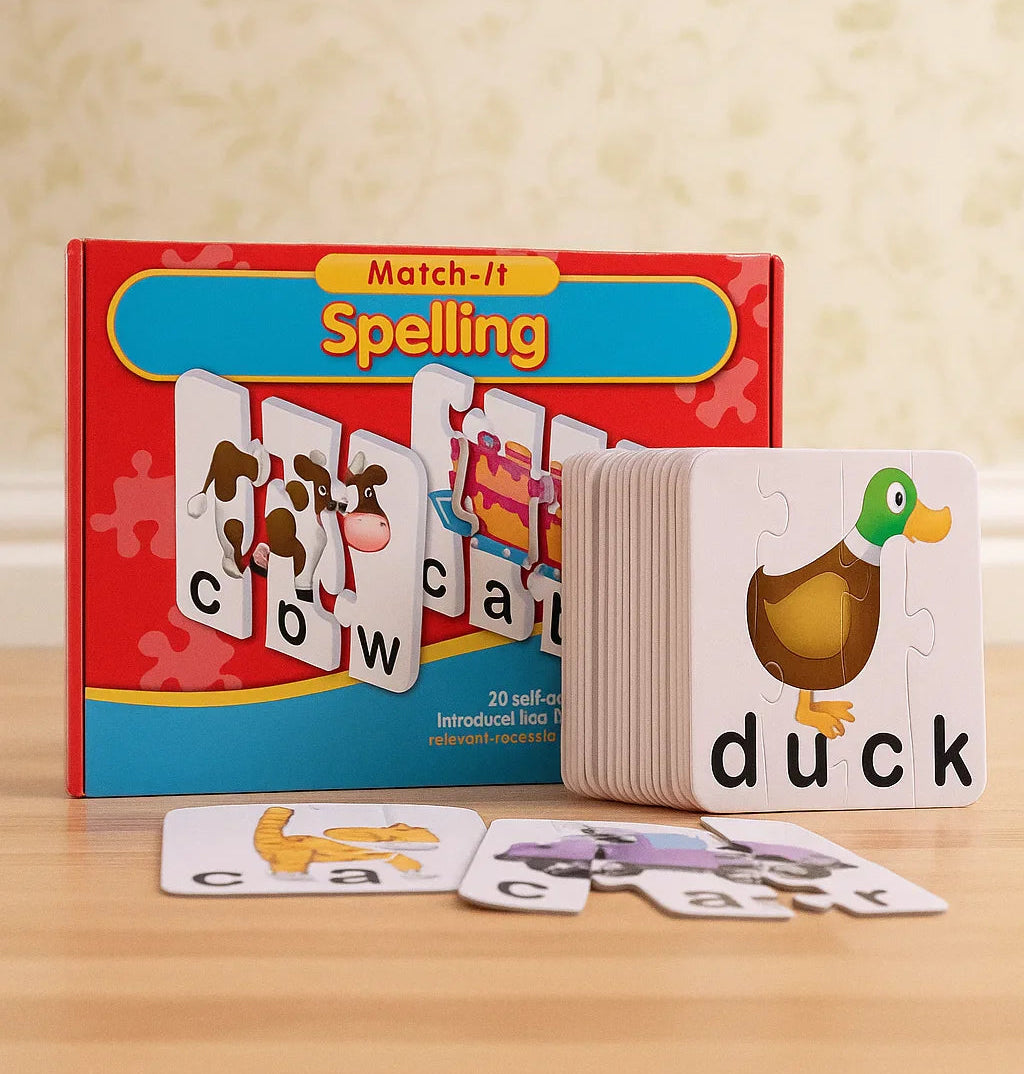 Match It! Spelling Educational Puzzle Game